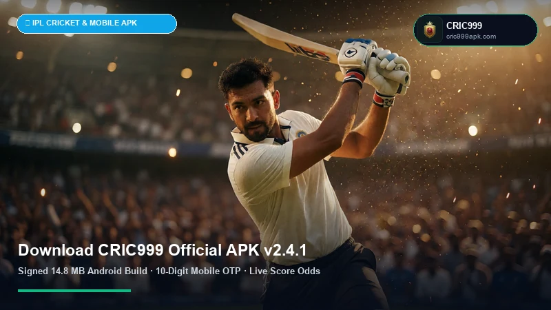 CRIC999 Official Android APK v3.1.2 Download & Installation